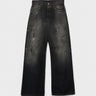 Acne Studios - 2021F Loose Fit Jeans in Black Trafalgar