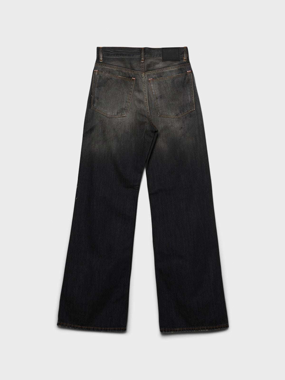 Acne Studios - 2021F Loose Fit Jeans in Black Trafalgar