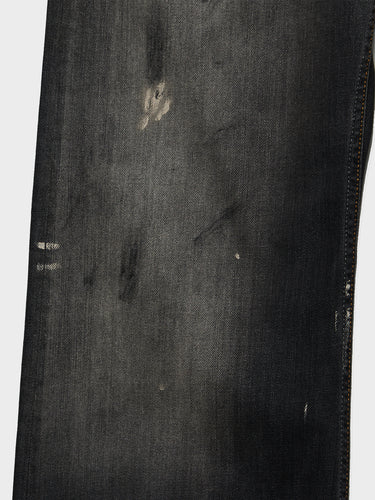 Acne Studios - 2021F Loose Fit Jeans in Black Trafalgar