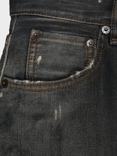 Acne Studios - 2021F Loose Fit Jeans in Black Trafalgar
