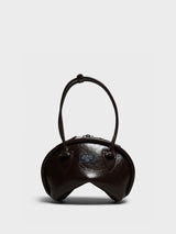 Acne Studios - Bowlina Mini Shoulder Bag in Chocolate Brown