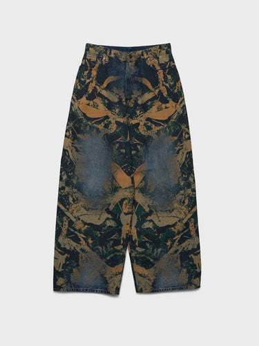 Acne Studios - 2023 Super Baggy Jeans in Mossy Oak