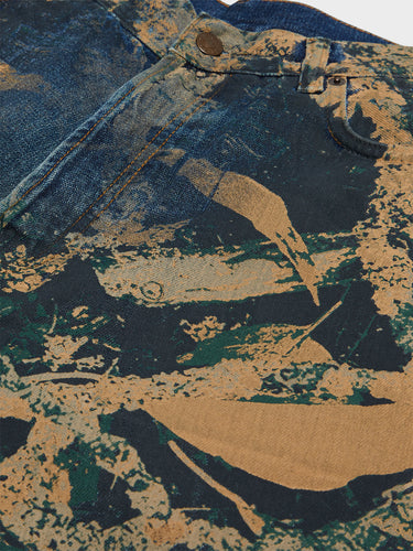 Acne Studios - 2023 Super Baggy Jeans in Mossy Oak