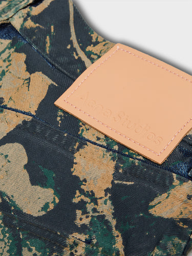 Acne Studios - 2023 Super Baggy Jeans in Mossy Oak