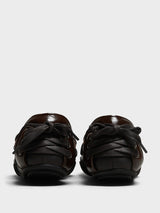 Acne Studios - Lace-Up Shoes in Dark Brown