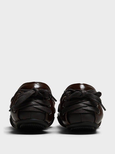 Acne Studios - Lace-Up Shoes in Dark Brown