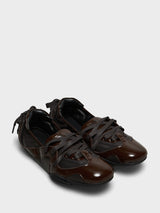 Acne Studios - Lace-Up Shoes in Dark Brown