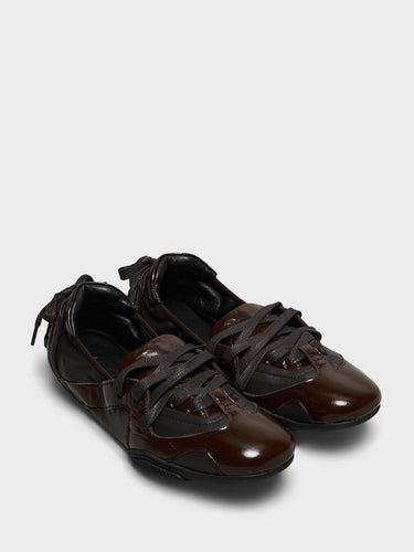 Acne Studios - Lace-Up Shoes in Dark Brown