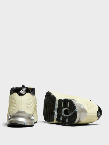 Adidas - Megaride S2 Sneakers in Off White, Core Black and Matte Silver