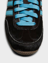 Adidas - Japan W Sneakers in Dark Brown, Preloved Blue and Trace Brown