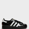 Adidas - Superstar II W Sneakers in Cloud White, Core Black and Gold Metallic