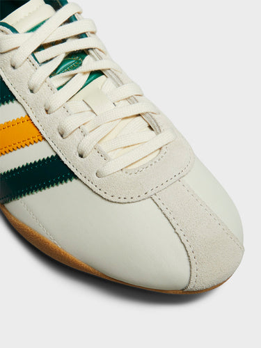 Adidas - W' Tokyo Sneakers in Cream White, Collegiate Green and Gum
