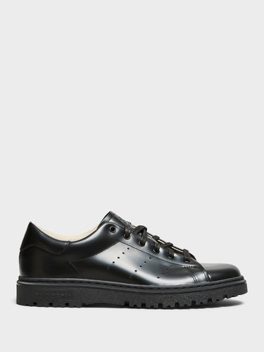 Adidas - Stan Smith Freizeit Sneakers in Core Black, Core Black and Wonbei
