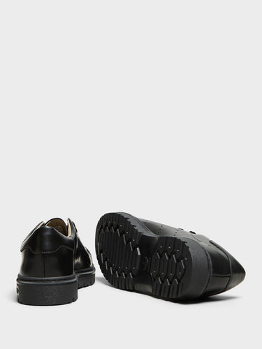 Adidas - Stan Smith Freizeit Sneakers in Core Black, Core Black and Wonbei
