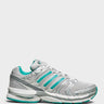 Adidas - Adistar Control 5 Sporty & Rich Sneakers in Grey Two, Pure Teal and Silver Metal