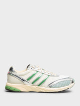 Adidas - Adizero Adios OG Sneakers in Cream White, Preloved Green and Dark Brown
