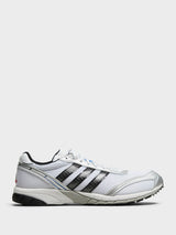 Adidas - Adizero Adios OG Sneakers in White, Hi-Res Blue and Grey Five