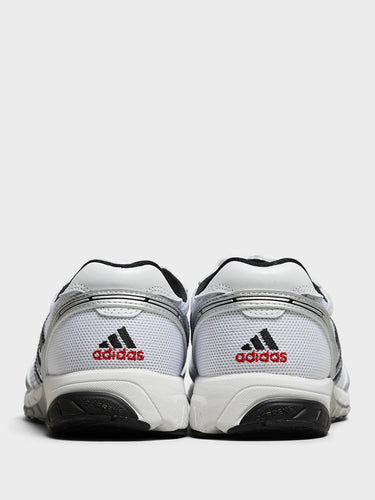 Adidas - Adizero Adios OG Sneakers in White, Hi-Res Blue and Grey Five