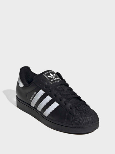 Superstar II Sneakers in Core Black, Cloud White and Core Black