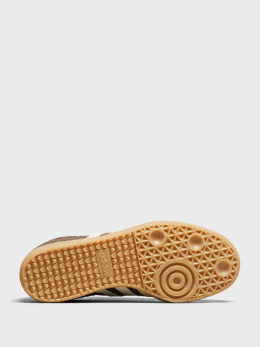 Adidas - Samba OG Sneakers in Earth Strata, Wonder White and Magic Beige