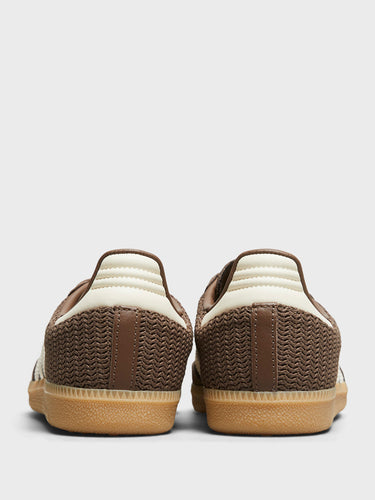 Adidas - Samba OG Sneakers in Earth Strata, Wonder White and Magic Beige