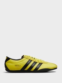 Adidas - Tokyo W Sneakers in Pure Sulfur, Dark Brown and Gold Metallic