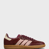 Adidas - Samba OG Sneakers in Sand Strata, Maroon and Warm Clay