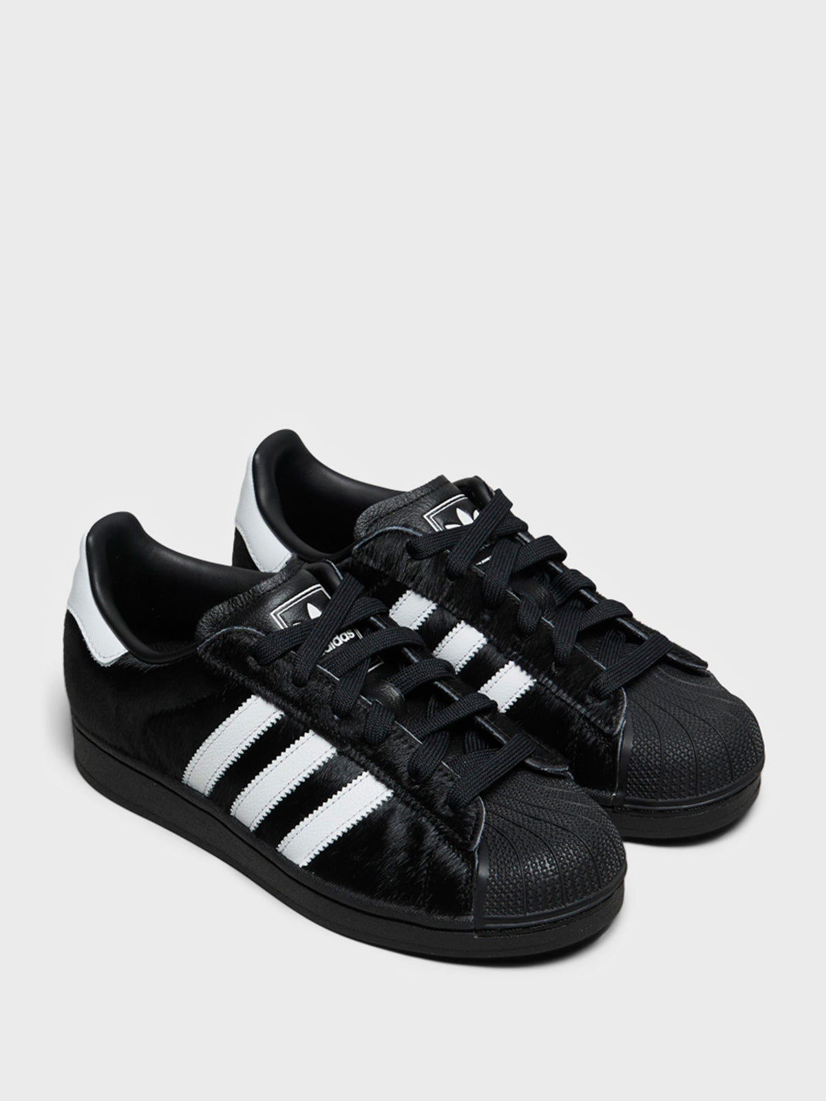 Adidas - Superstar II Sneakers in Core Black, Cloud White and Core Black