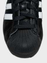 Adidas - Superstar II Sneakers in Core Black, Cloud White and Core Black