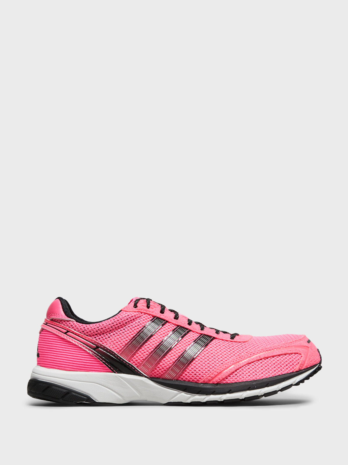 Adidas - Adizero Adios OG Sneakers in Lucid Pink, Core Black and Cloud White