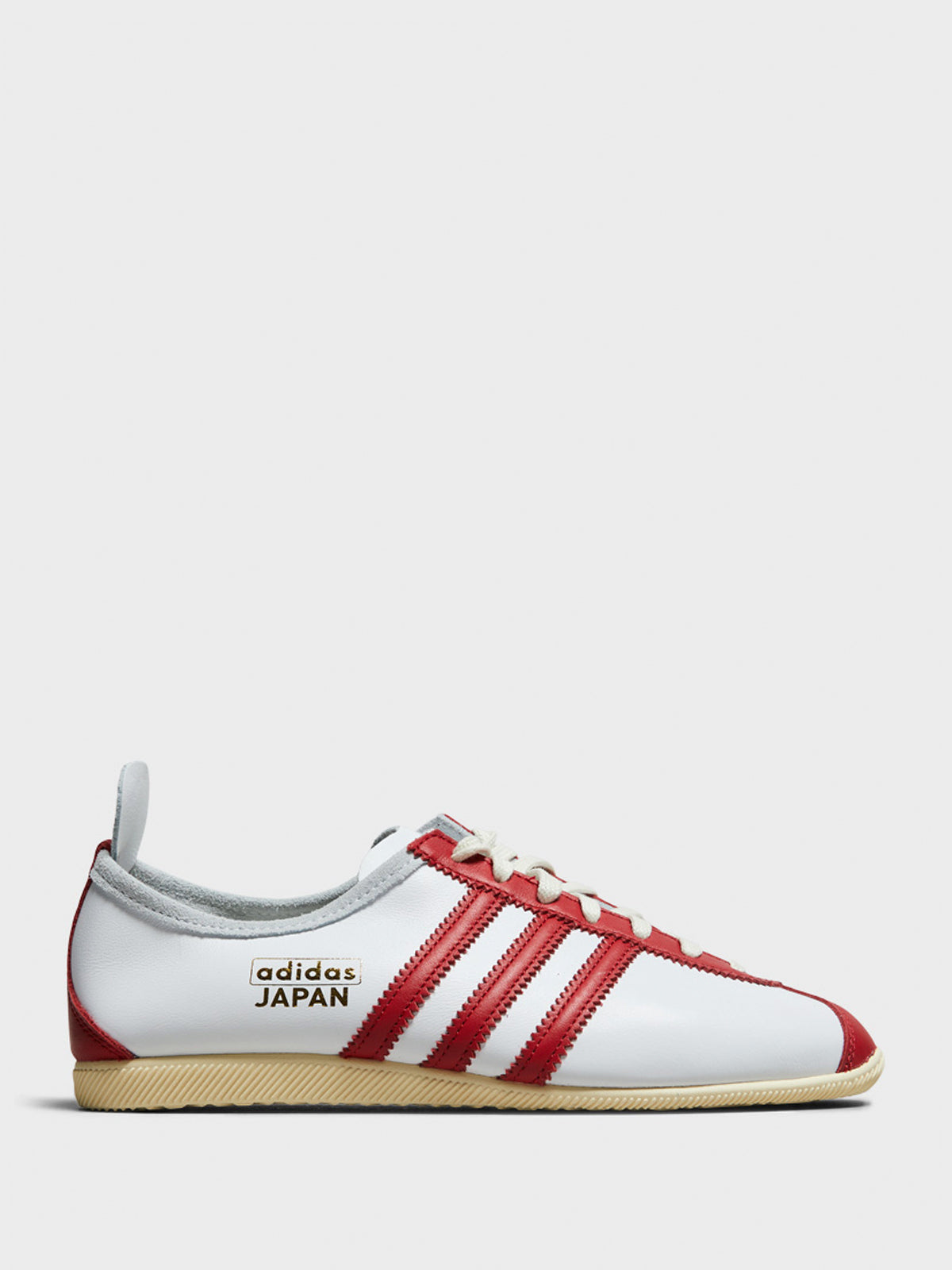 Adidas - Japan Sneakers in Cloud White, Power Red and Cream White