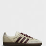 Adidas - Women's Samba OG Sneakers in Wonder White, Maroon Putty Grey