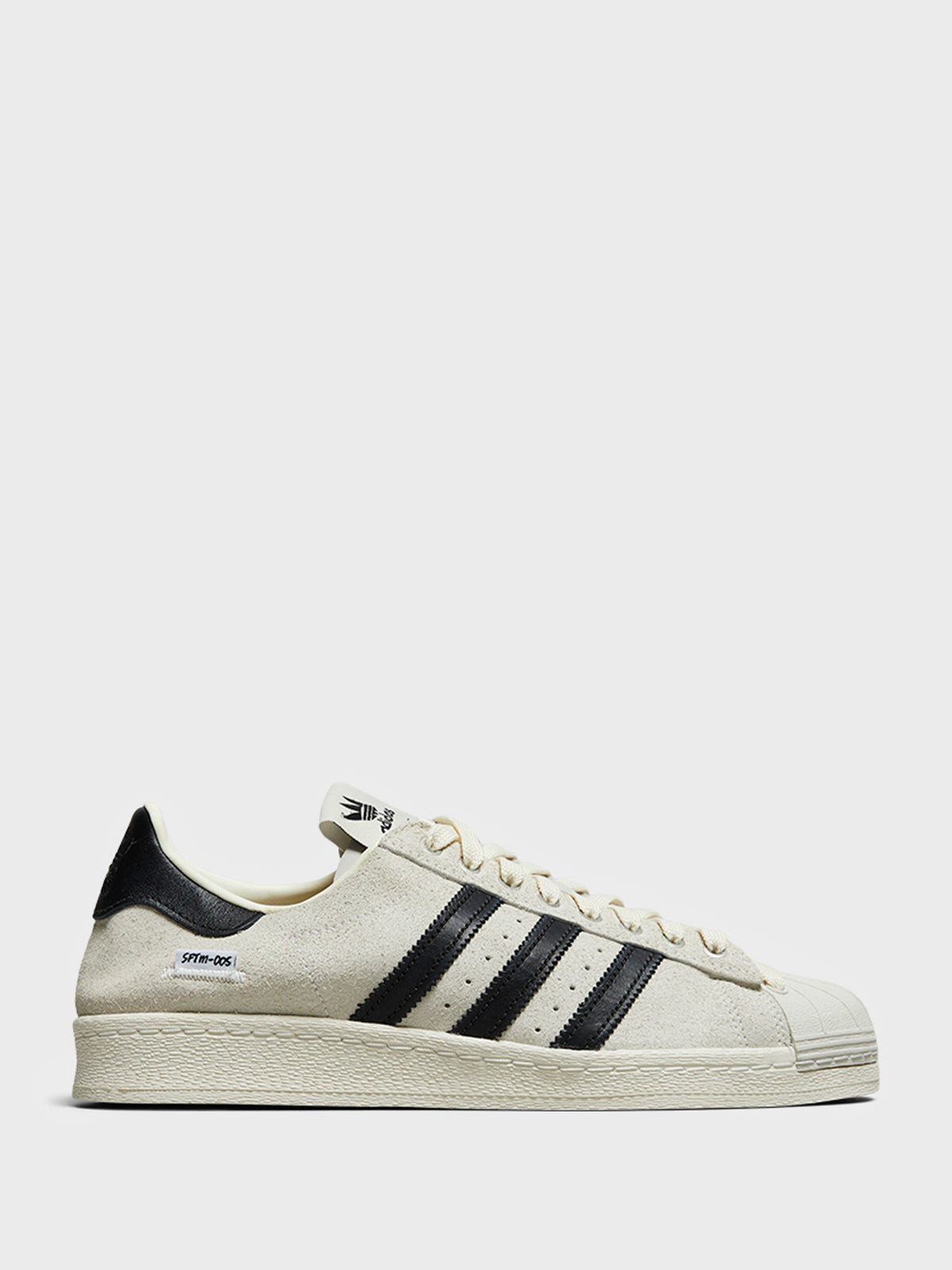 Adidas - Superstar 82 SFTM Sneakers in Cream White, Core Black and Off White