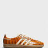 Adidas - Wales Bonner Samba Sneakers in Wonder White and Night Brown