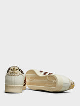 Adidas - Wales Bonner Superstar Sneakers in Wonder White, Fox Brown and Wonder White