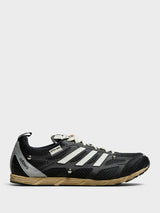 Adidas - Adizero PR SFTM Sneakers in Core Black, Cream White and Silver Metallic