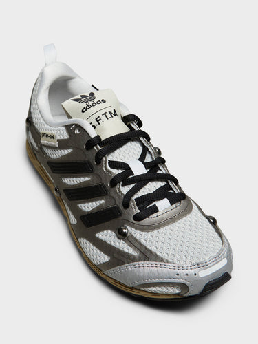 Adidas - Adizero PR SFTM Sneakers in Grey One, Core Black and Matte Silver