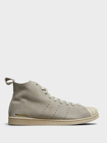 Adidas - adidas Originals x Wales Bonner SUPERSTAR HI in Cream