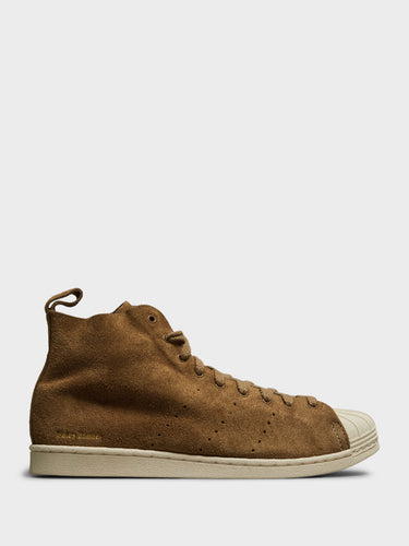 Adidas - adidas Original X Wales Bonner SUPERSTAR HI in Brown