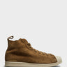 Adidas - adidas Original X Wales Bonner SUPERSTAR HI in Brown