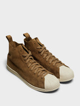 Adidas - adidas Original X Wales Bonner SUPERSTAR HI in Brown
