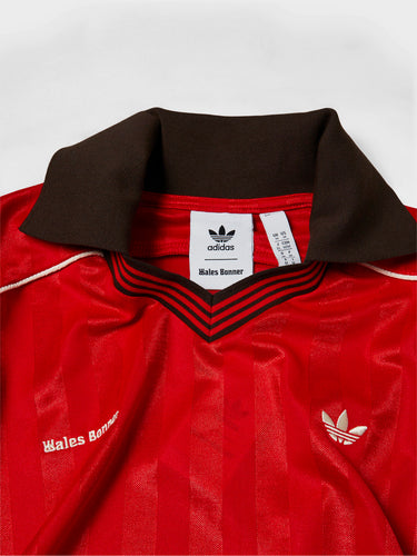 Adidas - Wales Bonner Football T-Shirt in Better Scarlet