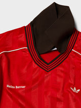 Adidas - Wales Bonner Football T-Shirt in Better Scarlet