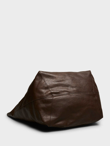 AF Agger - Leather Tote Bag in Brown