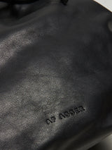 AF Agger - Leather Bucket Bag in Black