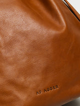 AF Agger - Leather Bucket Bag in Cognac