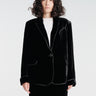 AF Agger - Silk Velvet Tuxedo in Black