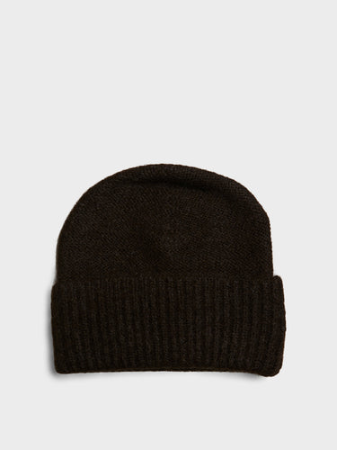 Aiayu - Baby Beanie in Pure Chocolate