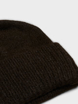 Aiayu - Baby Beanie in Pure Chocolate