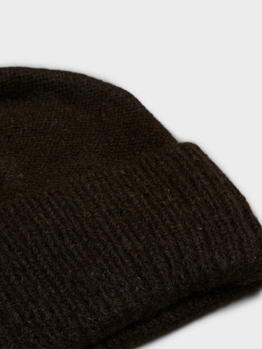 Aiayu - Baby Beanie in Pure Chocolate